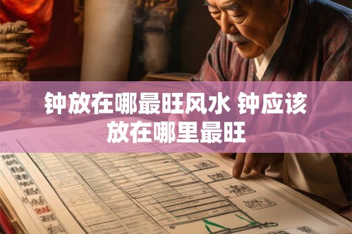 钟放在哪最旺风水 钟应该放在哪里最旺