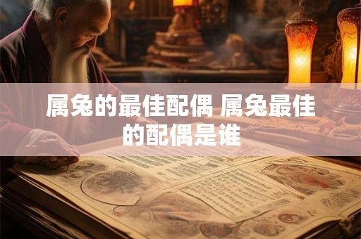 属兔的最佳配偶 属兔最佳的配偶是谁 属兔的最佳配偶 属兔最佳的配偶是谁