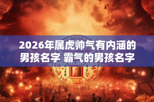 2026年属虎帅气有内涵的男孩名字 霸气的男孩名字 2026年属虎帅气有内涵的男孩名字 霸气的男孩名字