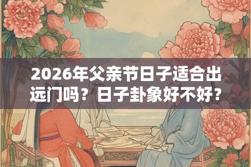 2026年父亲节日子适合出远门吗？日子卦象好不好？