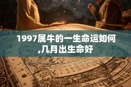 1997属牛的一生命运如何,几月出生命好