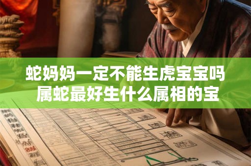 蛇妈妈一定不能生虎宝宝吗 属蛇最好生什么属相的宝宝