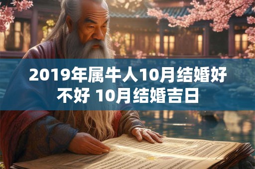 2019年属牛人10月结婚好不好 10月结婚吉日