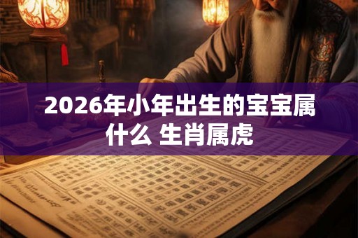 2026年小年出生的宝宝属什么 生肖属虎