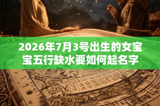 2026年7月3号出生的女宝宝五行缺水要如何起名字 2026年7月3号出生的女宝宝五行缺水要如何起名字