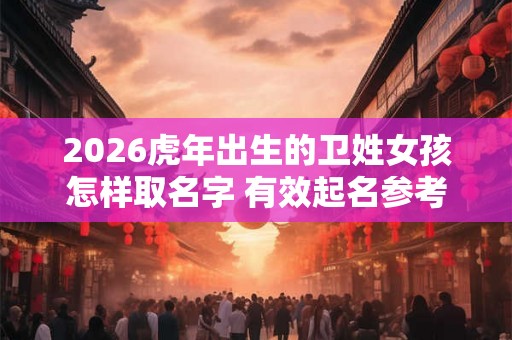 2026虎年出生的卫姓女孩怎样取名字 有效起名参考