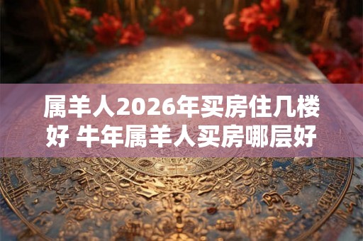 属羊人2026年买房住几楼好 牛年属羊人买房哪层好