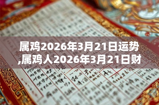 属鸡2026年3月21日运势,属鸡人2026年3月21日财运,生肖鸡2026年3月21日运势 属鸡2026年3月21日运势,属鸡人2026年3月21日财运,生肖鸡2026年3月21日运势