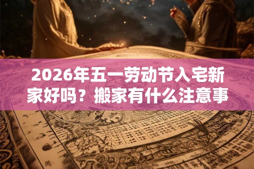 2026年五一劳动节入宅新家好吗？搬家有什么注意事项？