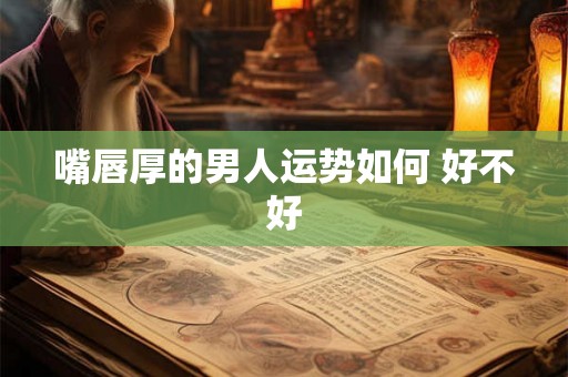嘴唇厚的男人运势如何 好不好