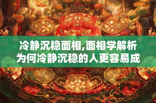 冷静沉稳面相,面相学解析为何冷静沉稳的人更容易成功？
