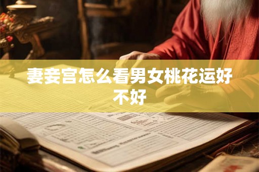妻妾宫怎么看男女桃花运好不好 妻妾宫怎么看男女桃花运好不好
