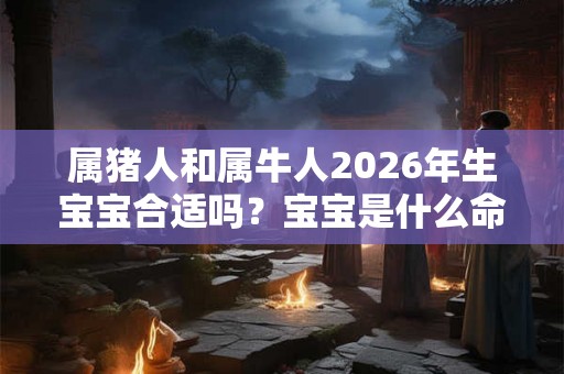 属猪人和属牛人2026年生宝宝合适吗？宝宝是什么命？