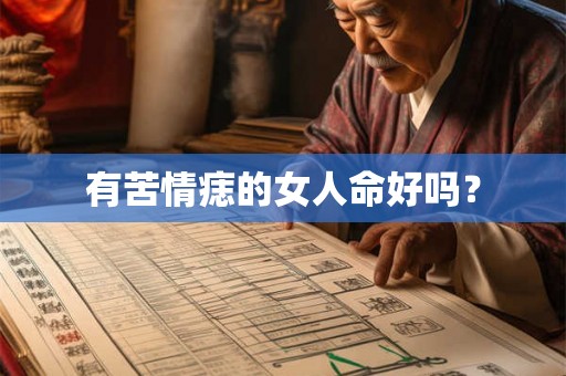 有苦情痣的女人命好吗？