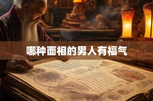 哪种面相的男人有福气
