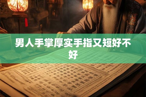 男人手掌厚实手指又短好不好