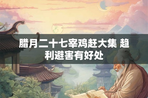 腊月二十七宰鸡赶大集 趋利避害有好处