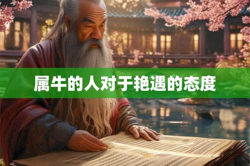 属牛的人对于艳遇的态度