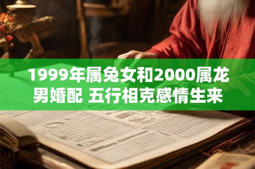 1999年属兔女和2000属龙男婚配 五行相克感情生来不顺