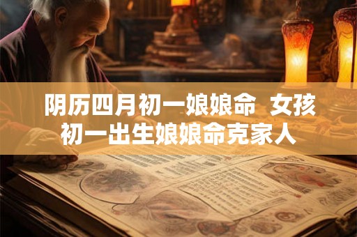阴历四月初一娘娘命  女孩初一出生娘娘命克家人