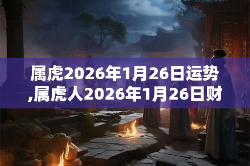 属虎2026年1月26日运势,属虎人2026年1月26日财运,生肖虎2026年1月26日运势 属虎2026年1月26日运势,属虎人2026年1月26日财运,生肖虎2026年1月26日运势