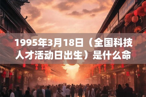 1995年3月18日（全国科技人才活动日出生）是什么命_命运如何
