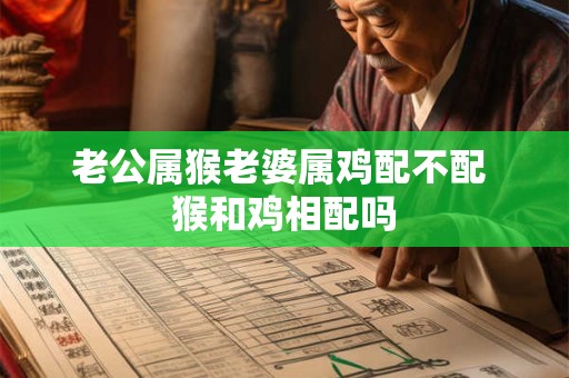 老公属猴老婆属鸡配不配 猴和鸡相配吗