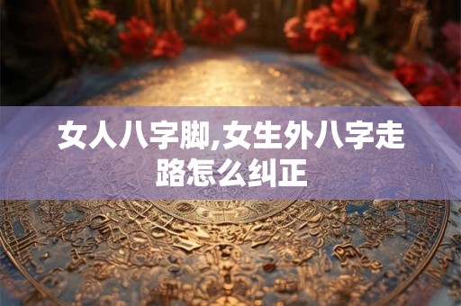 女人八字脚,女生外八字走路怎么纠正