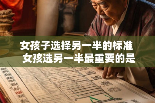 女孩子选择另一半的标准 女孩选另一半最重要的是什么 女孩子选择另一半的标准 女孩选另一半最重要的是什么