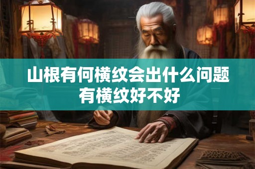 山根有何横纹会出什么问题 有横纹好不好 山根有何横纹会出什么问题 有横纹好不好