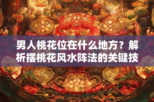 男人桃花位在什么地方？解析摆桃花风水阵法的关键技巧