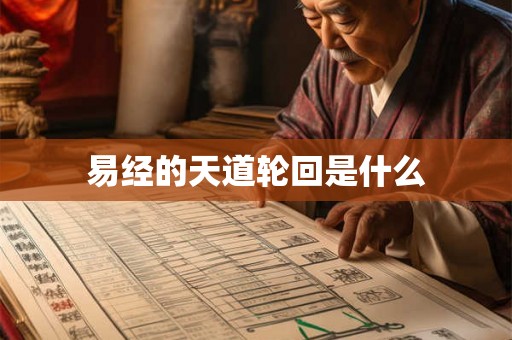易经的天道轮回是什么 易经的天道轮回是什么