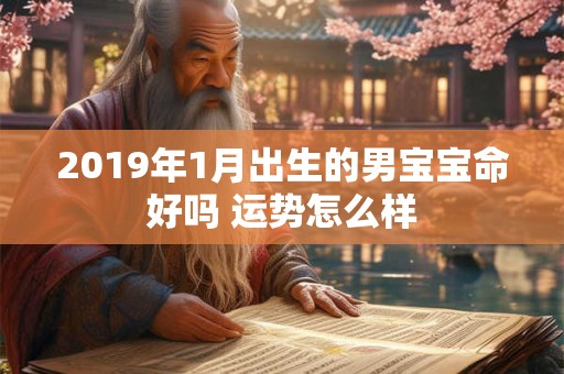 2019年1月出生的男宝宝命好吗 运势怎么样