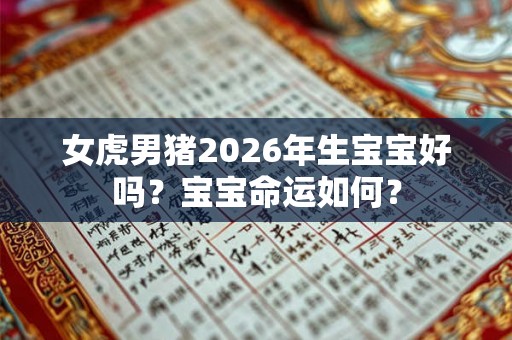 女虎男猪2026年生宝宝好吗？宝宝命运如何？