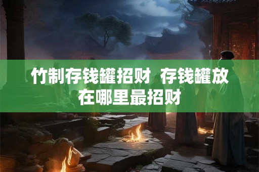 竹制存钱罐招财  存钱罐放在哪里最招财