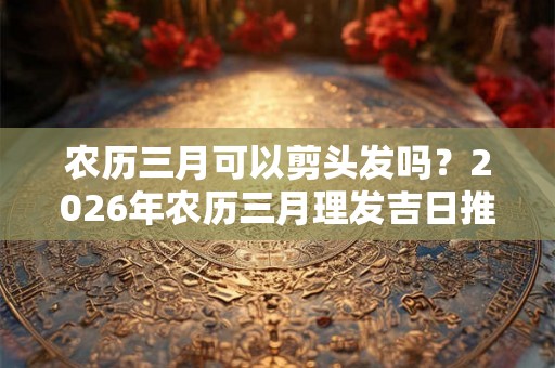农历三月可以剪头发吗？2026年农历三月理发吉日推荐