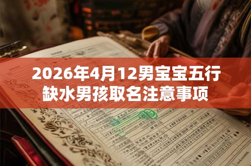 2026年4月12男宝宝五行缺水男孩取名注意事项 2026年4月12男宝宝五行缺水男孩取名注意事项