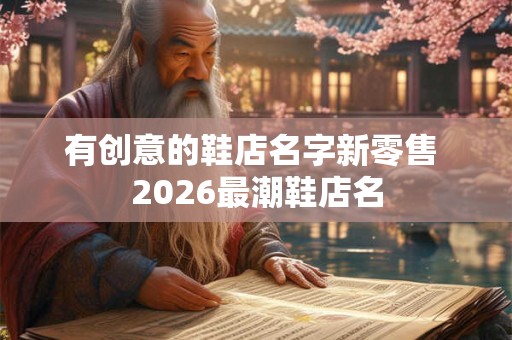 有创意的鞋店名字新零售 2026最潮鞋店名
