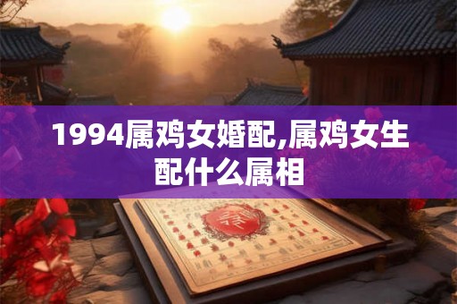 1994属鸡女婚配,属鸡女生配什么属相