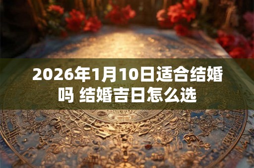 2026年1月10日适合结婚吗 结婚吉日怎么选
