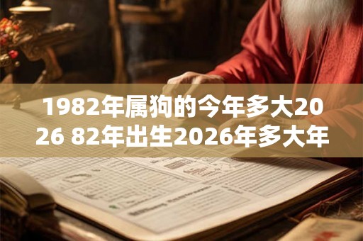 1982年属狗的今年多大2026 82年出生2026年多大年龄