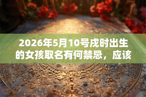 2026年5月10号戌时出生的女孩取名有何禁忌，应该如何取名？