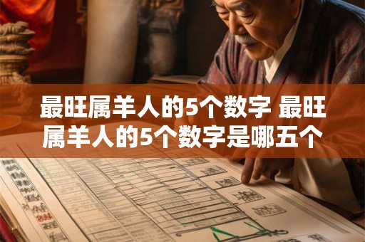 最旺属羊人的5个数字 最旺属羊人的5个数字是哪五个数字 最旺属羊人的5个数字 最旺属羊人的5个数字是哪五个数字