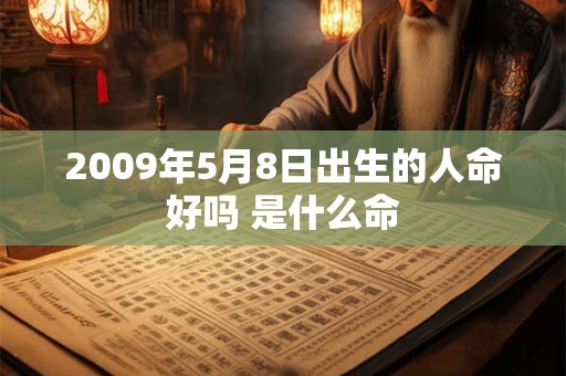 2009年5月8日出生的人命好吗 是什么命