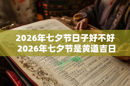 2026年七夕节日子好不好 2026年七夕节是黄道吉日吗