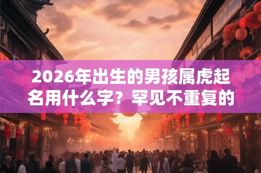 2026年出生的男孩属虎起名用什么字?罕见不重复的属虎男孩取名 2026年出生的男孩属虎起名用什么字?罕见不重复的属虎男孩取名