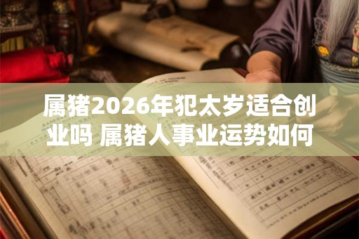 属猪2026年犯太岁适合创业吗 属猪人事业运势如何 属猪2026年犯太岁适合创业吗 属猪人事业运势如何