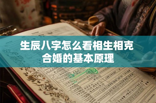 生辰八字怎么看相生相克 合婚的基本原理 生辰八字怎么看相生相克 合婚的基本原理