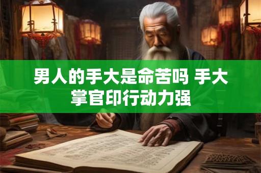 男人的手大是命苦吗 手大掌官印行动力强 男人的手大是命苦吗 手大掌官印行动力强