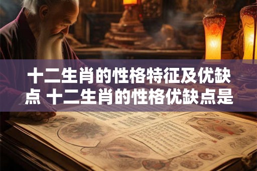 十二生肖的性格特征及优缺点 十二生肖的性格优缺点是什么